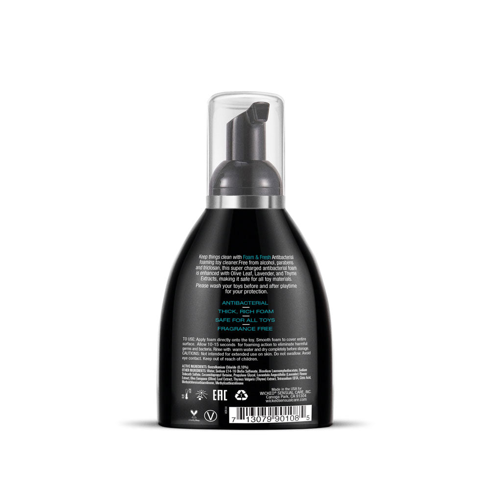 Wicked Foam 'n Fresh - Antibacterial Foaming Toy Cleaner - 240 ml (8 oz) Bottle