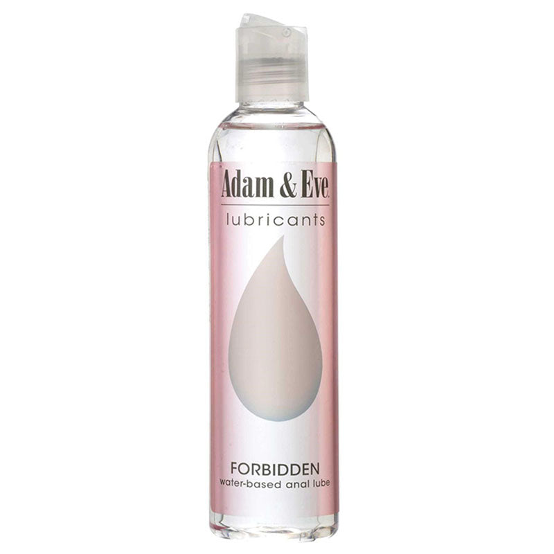 Adam & Eve Forbidden - Water Based Anal Lubricant - 237 ml (8 oz) Bottle