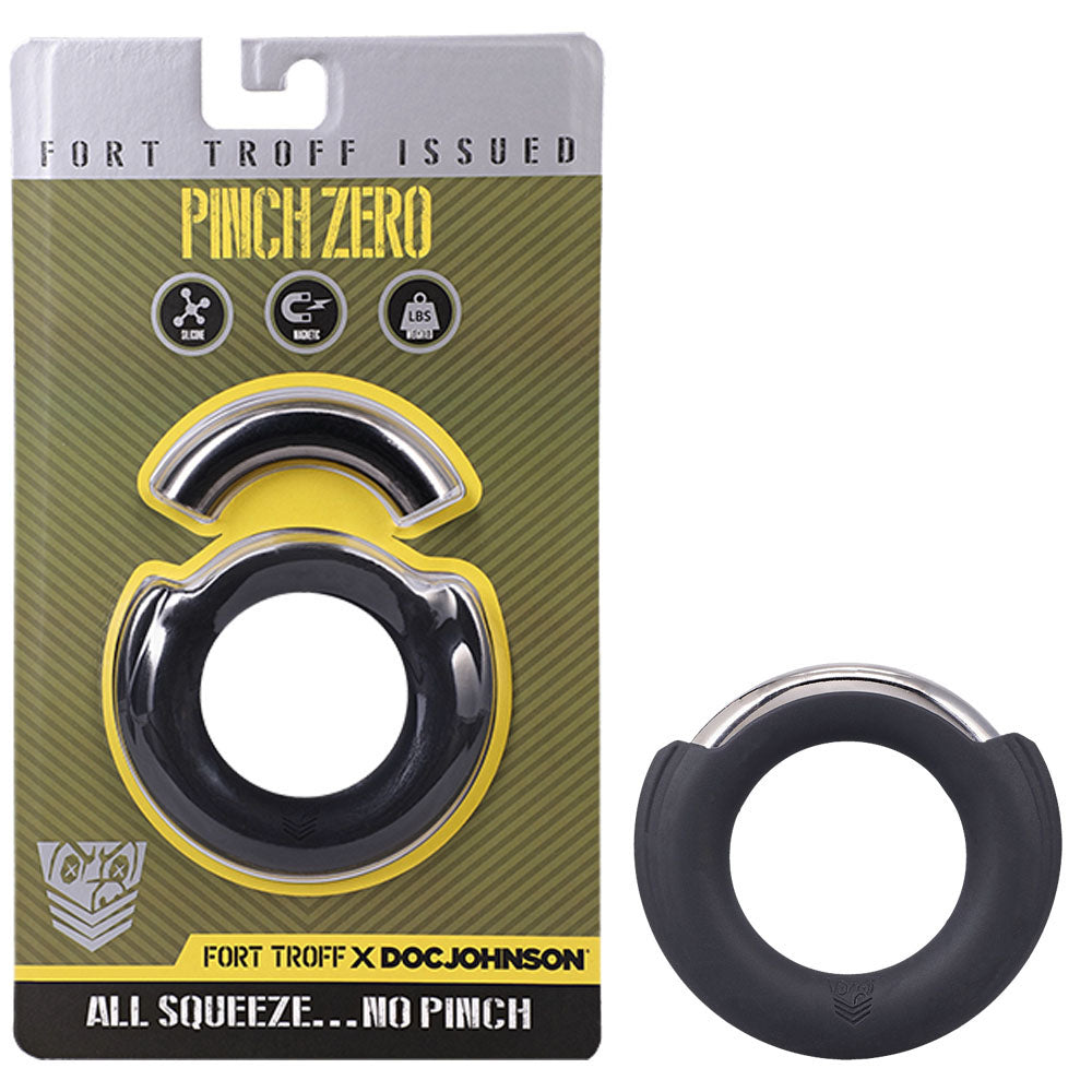 Fort Troff - Pinch Zero Ring - Black Cock Ring