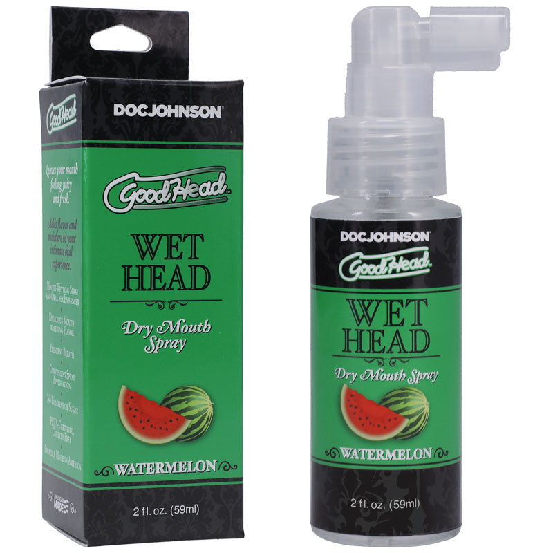 GoodHead Wet Head Dry Mouth Spray - Watermelon Flavoured - 59 ml Bottle