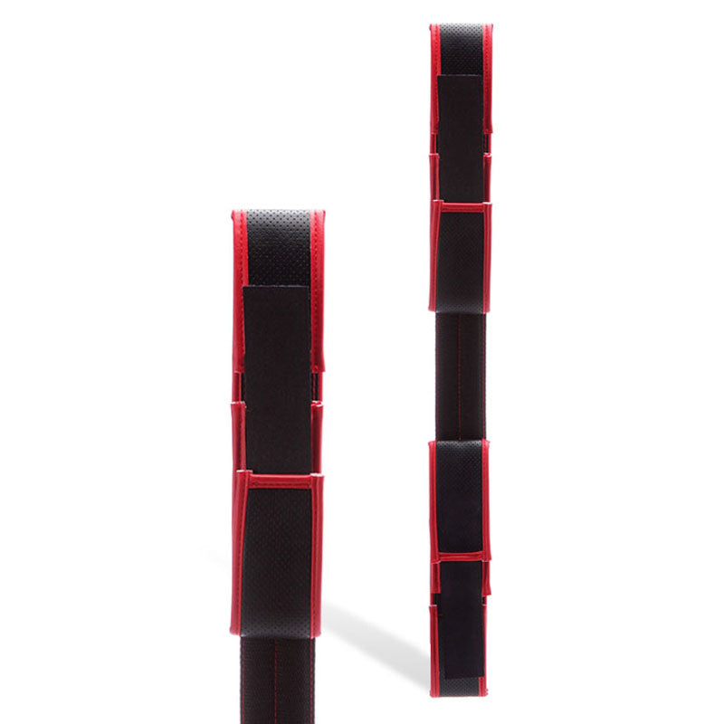 Adam & Eve Scarlet Couture Spreader Bar - Black/Red Restraint