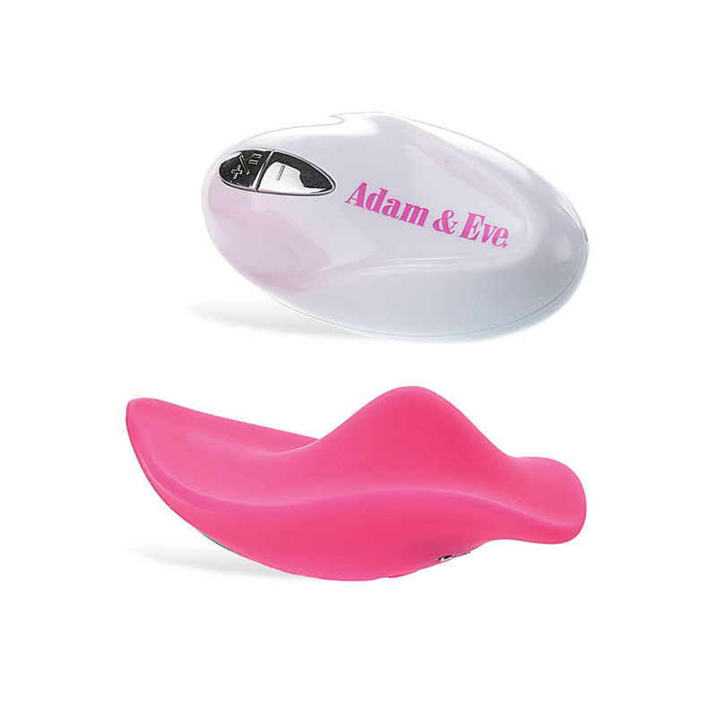Adam & Eve Eve's Rechargeable Vibrating Panty With Remote - Pink Vibrating Panty with Remote Control