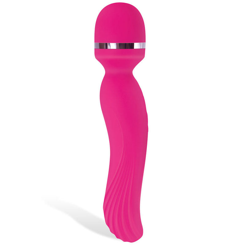 Adam & Eve Intimate Curves Rechargeable Wand - Pink 19.7 cm (7.75'') USB Rechargeable Massage Wand