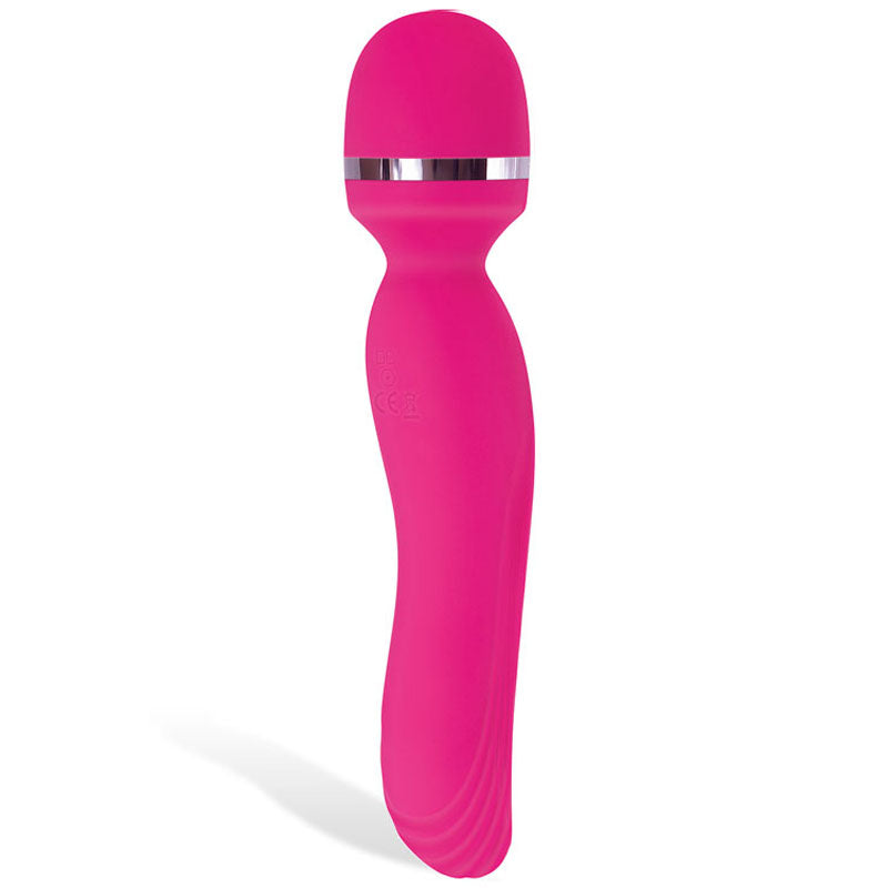Adam & Eve Intimate Curves Rechargeable Wand - Pink 19.7 cm (7.75'') USB Rechargeable Massage Wand