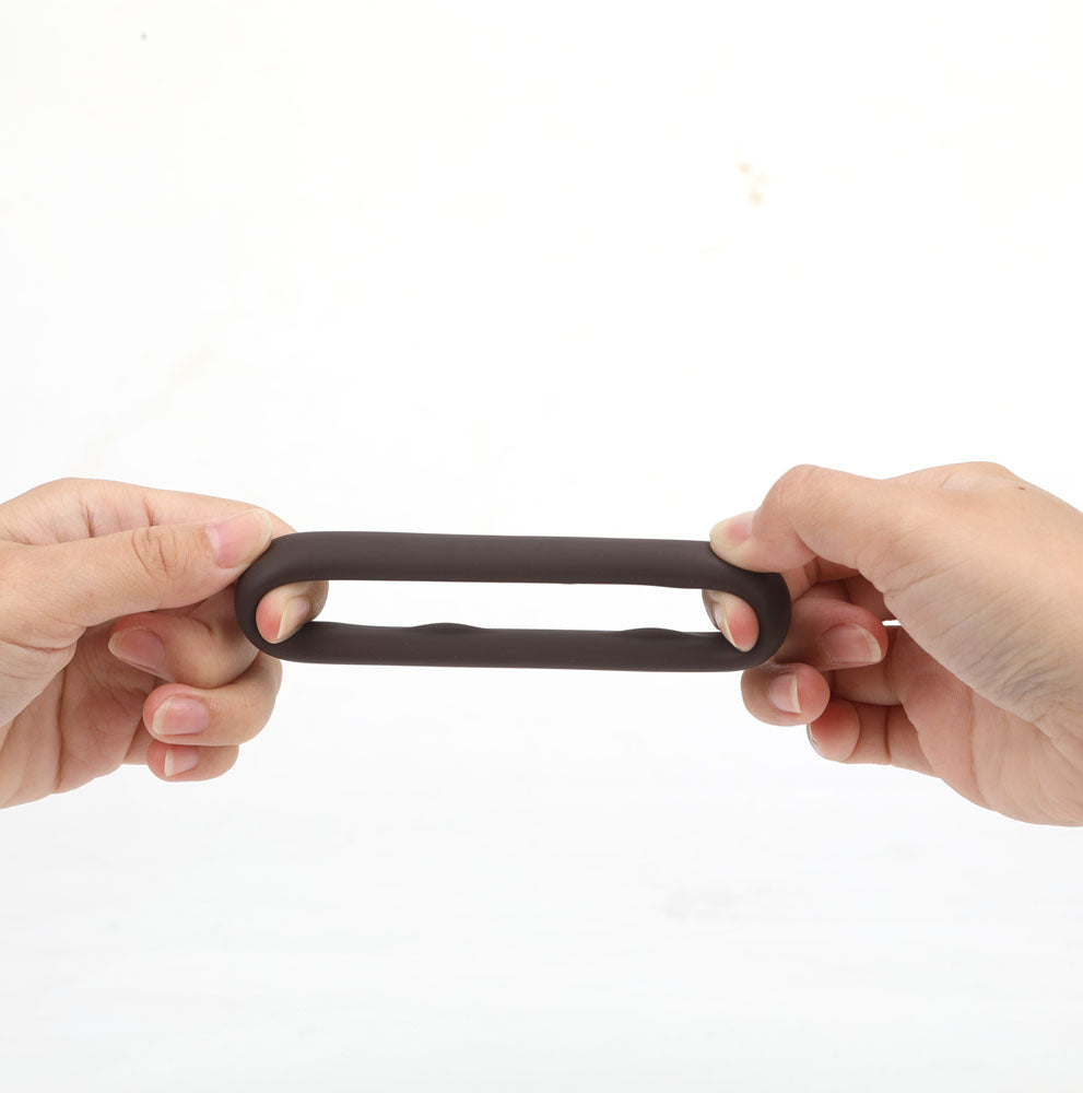 Maia GUNNER - Chocolate - Dark Brown Cock Ring