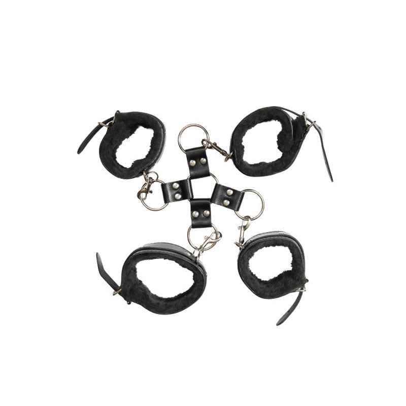 Adam & Eve Hog Tie - Black Restraints