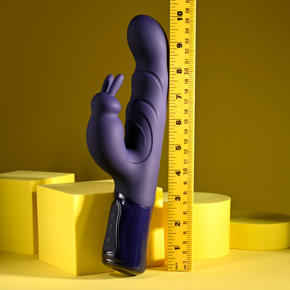 Evolved BIG DEAL - Purple 25.7 cm USB Rechargeable Rabbit Vibrator