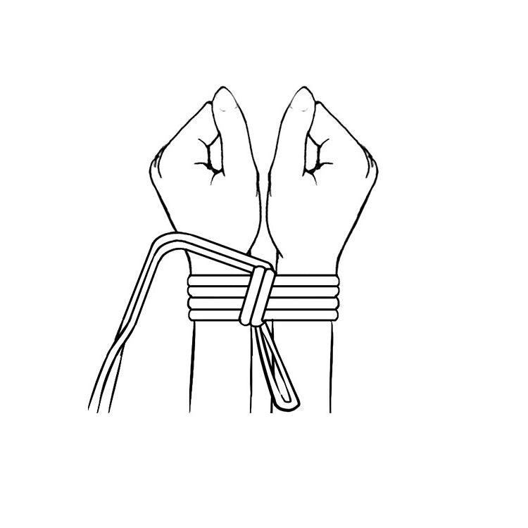 Adam & Eve BONDAGE ROPE - 9 metre (30 feet) - Black Bondage Rope - 9 metre Length