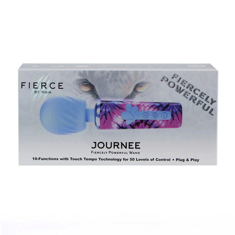 Maia JOURNEE Wand - Purple 15.9 cm USB Rechargeable Massage Wand